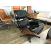 Black Aniline Leather Classic Lounge Chair And Ottoman Of Taller Version With Tigerwood Black Aniline Leather Classic Lounge Chair And Ottoman Of Taller Version With Tigerwood