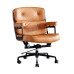 Reproduction Lobby Chair In Italian Leather Reproduction Lobby Chair In Italian Leather