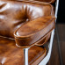 Reproduction Lobby Chair In Italian Leather Reproduction Lobby Chair In Italian Leather