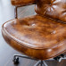 Reproduction Lobby Chair In Italian Leather Reproduction Lobby Chair In Italian Leather