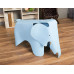 Elephant Lounge Chair In Sky Blue