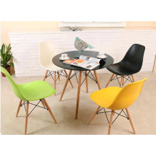 Dsw Daw Style Wooden Table Of 80Cm Dsw Daw Style Wooden Table Of 80Cm