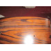 Tigerwood Classic Lounge Chair And Ottoman In Black Italian Leather Tigerwood Classic Lounge Chair And Ottoman In Black Italian Leather