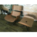 Maple Wood Classic Lounge Chair And Ottoman In White Italian Leather Maple Wood Classic Lounge Chair And Ottoman In White Italian Leather