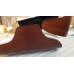 White Classic Lounge Chair And Ottoman In Italian Leather And Rosewood White Classic Lounge Chair And Ottoman In Italian Leather And Rosewood