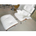 Classic Lounge Chair And Ottoman In Full Grain Leather