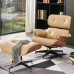 Classic Lounge Chair And Ottoman In Nappa Leather Classic Lounge Chair And Ottoman In Nappa Leather