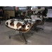 Classic Lounge Chair and Ottoman in Tri-Color Pony Skin Leather Classic Lounge Chair and Ottoman in Tri-Color Pony Skin Leather