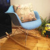 Reproduction Rocker Rocking Chair Padded In Plastic Reproduction Rocker Rocking Chair Padded In Plastic