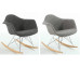 Reproduction Rocker Rocking Chair Padded In Plastic Reproduction Rocker Rocking Chair Padded In Plastic