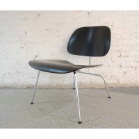 Reproduction LCM Plywood Dining Chair In Black Color Ash NOT Eames Original