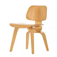 Eames Style DCW Plywood Dining Chair In Ash