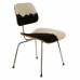 Reproduction DCM Plywood Dining Chair In Cowhide