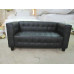 Hoffman Kubus Loveseat,Two Seaters In Real Calf Leather