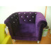 Chesterfield Single Chair,Armchair In Fabric Or PU Leather Chesterfield Single Chair,Armchair In Fabric Or PU Leather