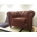 Chesterfield Single Chair,Armchair In Real Calf Leather Chesterfield Single Chair,Armchair In Real Calf Leather