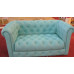 Chesterfield Sofa Loveseat,2 Seaters In Real Calf Leather Chesterfield Sofa Loveseat,2 Seaters In Real Calf Leather