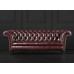 Loveseat Of Chesterfield Tufted Luxury Sofa In Aniline Leather