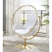 Bubble Chair In Globe Style In Golden Color With Stand And No Chain Bubble Chair In Globe Style In Golden Color With Stand And No Chain