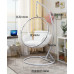 Bubble Chair With Chromed Steel Stand And Chain