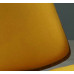 Hans Wegner Style Three Legged Shell Chair In Yellow Fabric Hans Wegner Style Three Legged Shell Chair In Yellow Fabric