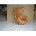 Egg Chair In Real Leather