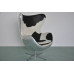 Pony Skin Cowhide Egg Chair