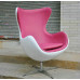 Egg Chair In Fiberglass Shell