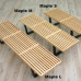 Nelson Platform Bench Of Medium Size