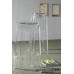 Style Ghost Bar Stool,Medium Size