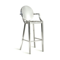 Ghost Bar Chair With Arms